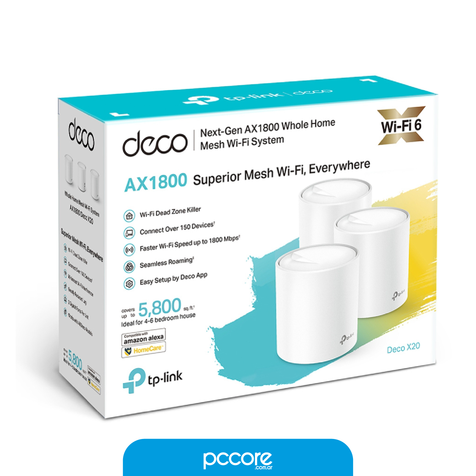ax1800-03 Deco x20