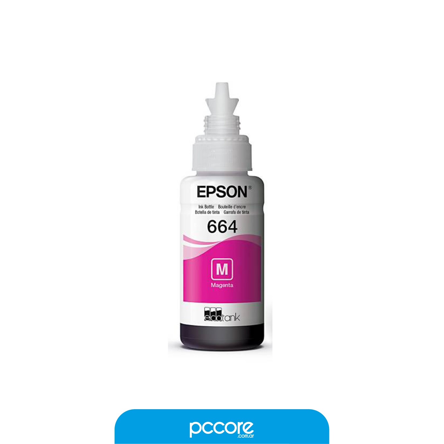 Botella De Tinta Epson 664 Magenta