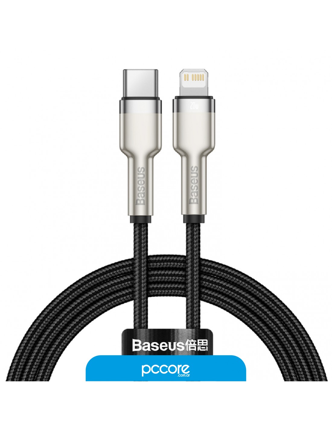 Cable Usb Baseus Tipo C A Lightning Cafule 1M 2A A01076