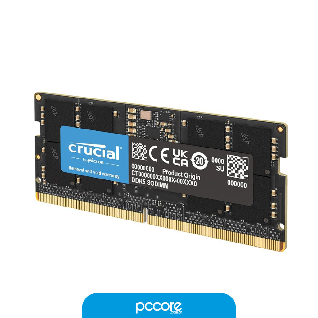 Ram Sodimm DDR5 8GB Crucial