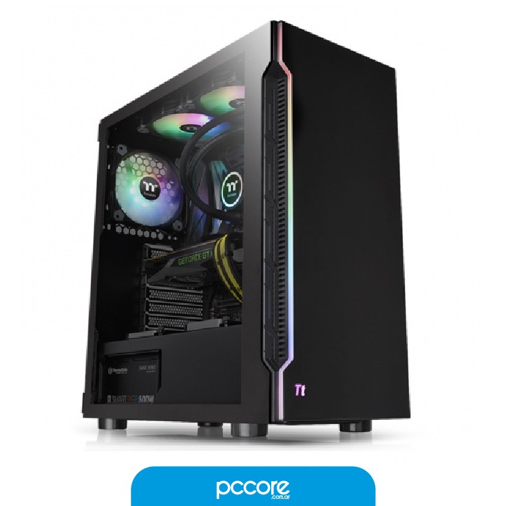 Gabinete Thermaltake H200 TG RGB Black