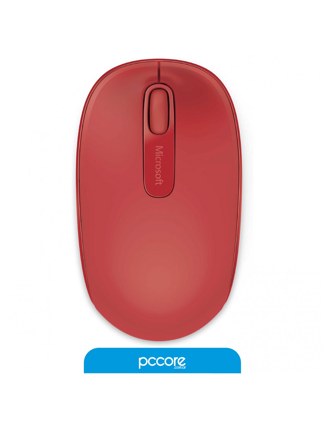 Mouse Inalambrico Microsoft Mobile 1850 Wireless Rojo