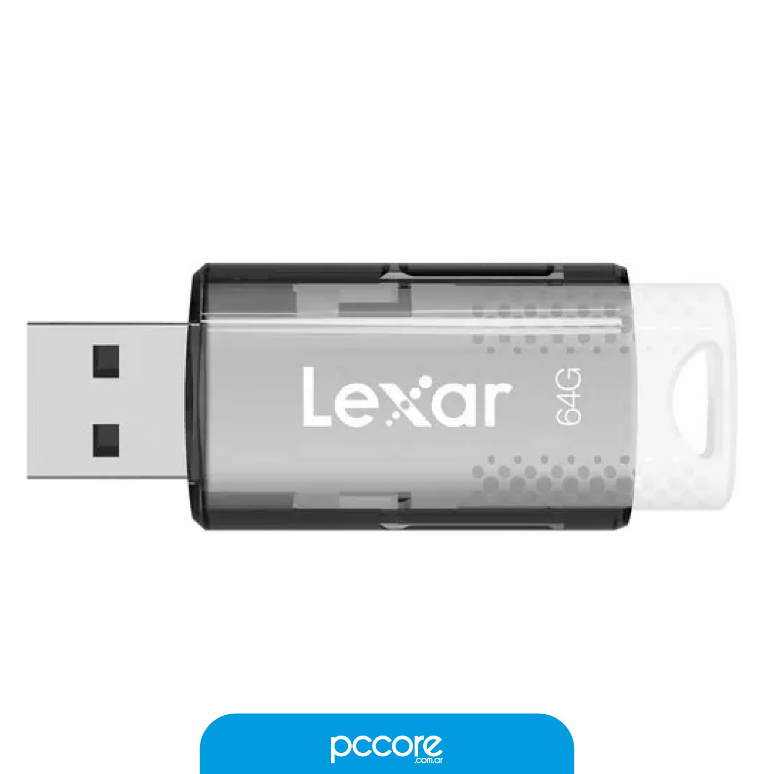 Pendrive 64GB Lexar S60 Black Cover 2.0