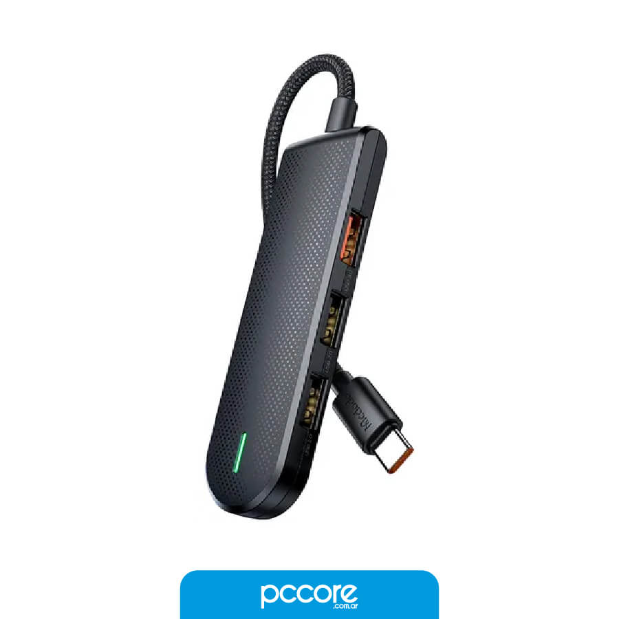 Hub Usb Mcdodo 5 In 1 Usb C A USB 3.0 x1 / USB 2.0 x2 / Micro SD HU-1430