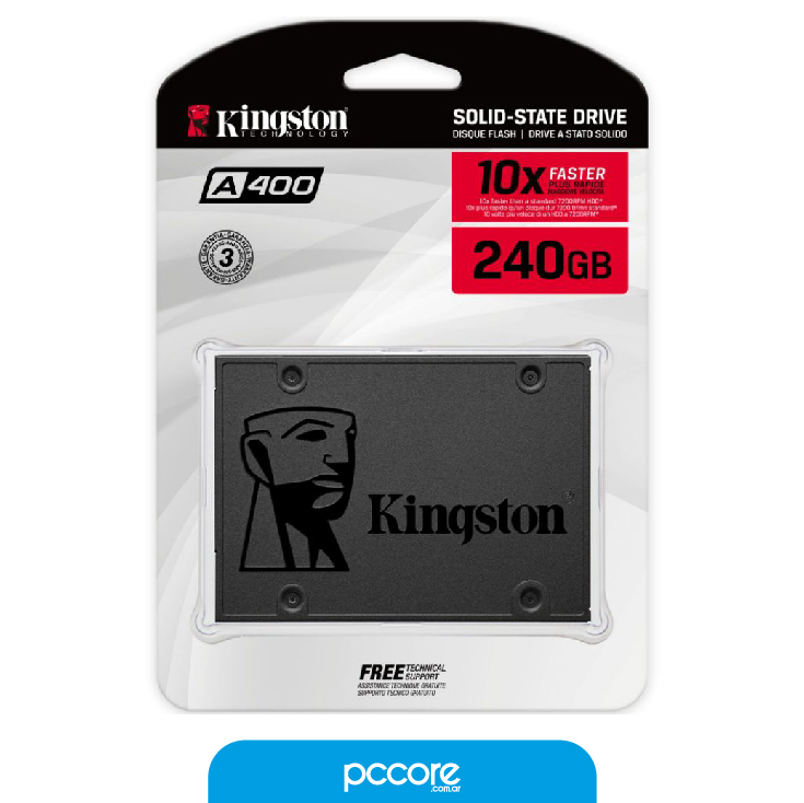 Disco Solido SSD 240GB Kingston