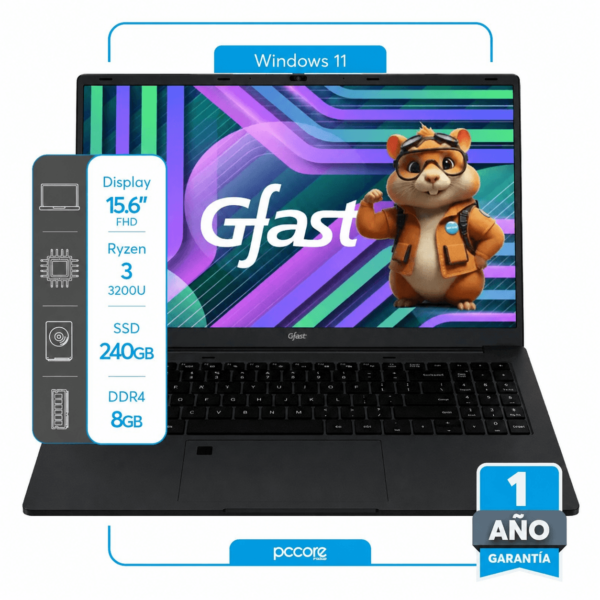 GFast N320 Ryzen 3 1