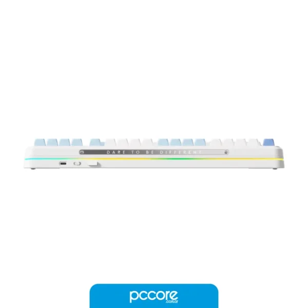 Teclado Mchose K99 Mecánico Inalámbrico Sky Blue Switch Hyacinth