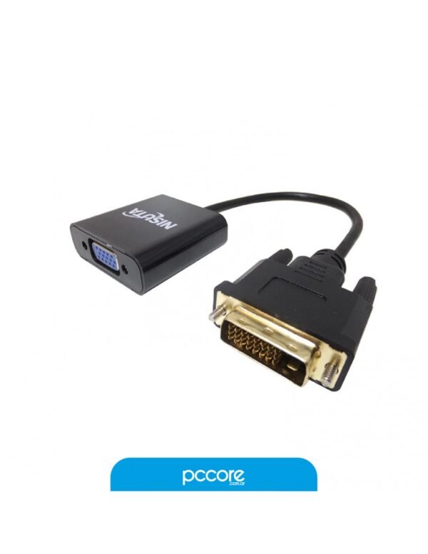 Conversor DVI-D 24+1 a VGA Hembra C/Audio Ns-Codvvg4