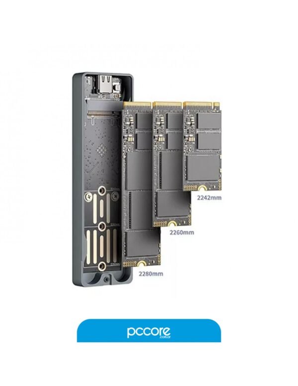 100136_3.jpg Caja Para Disco Hiksemi M.2/NVME MD202 Externo Usb Tipo C 3.2