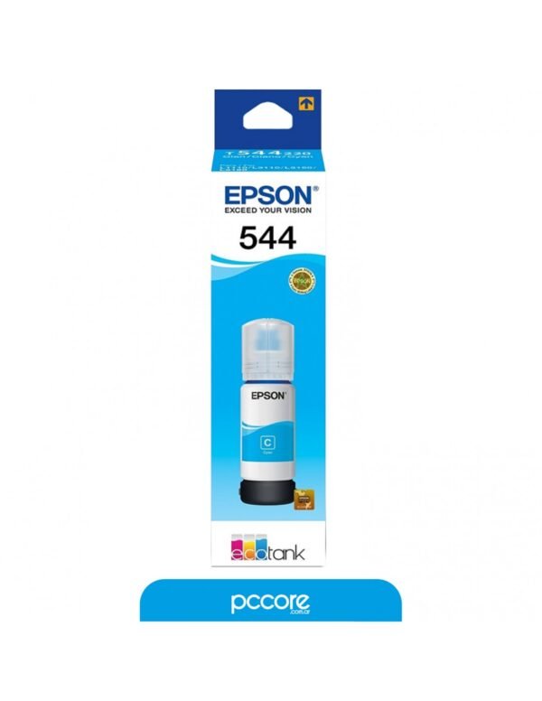 Botella De Tinta Epson 544 Cian