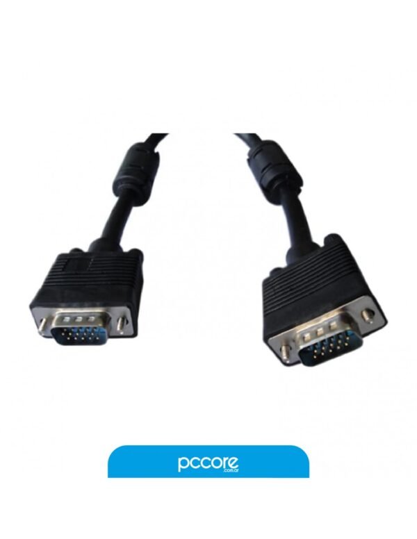 Cable Vga Nisuta M-M 1.5 Mts Bulk C/Filtro Ns-Cvga/Ns-Cvga2