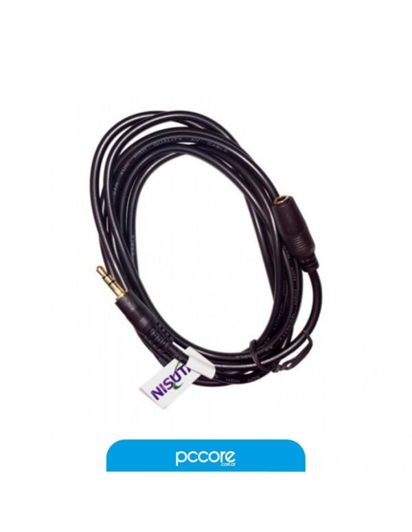 Alargue Nisuta Plug 3.5Mm 1.8Mts M-H Ns-Cau35Al