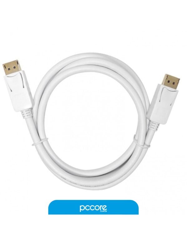 100373_2.jpg Cable Nisuta Displayport 1.8M M-M 120Hz 4K v1.2 Ns-Cadp