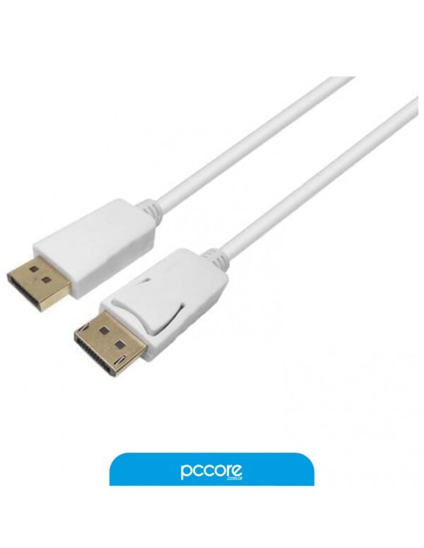 100373_3.jpg Cable Nisuta Displayport 1.8M M-M 120Hz 4K v1.2 Ns-Cadp