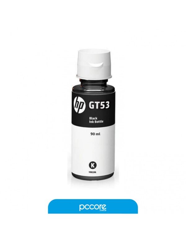 Botella De Tinta HP GT53 GT52 Negra 90ml