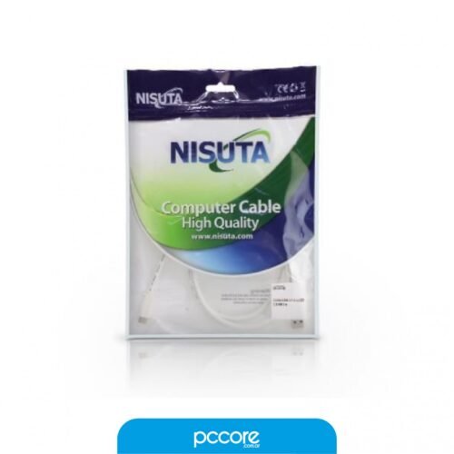 Cable Nisuta Usb Tipo A A Tipo C 3.0 M-M 1M 5 Gbps Ns-Cuscam