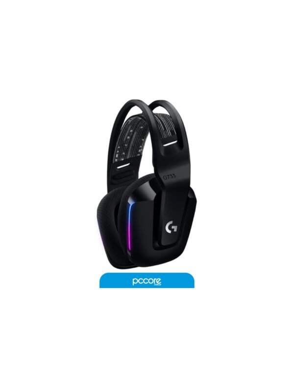 Auriculares Logitech G733 Wireless Lightsync RGB Black