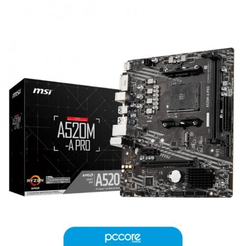 Motherboard MSI A520M-A PRO DDR4 AM4 M-ATX