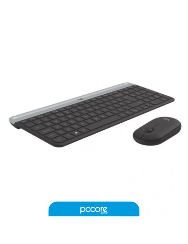 Teclado Y Mouse Inalambrico Logitech MK470 Combo Graphite