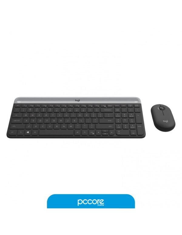 Teclado Y Mouse Inalambrico Logitech MK470 Combo Graphite