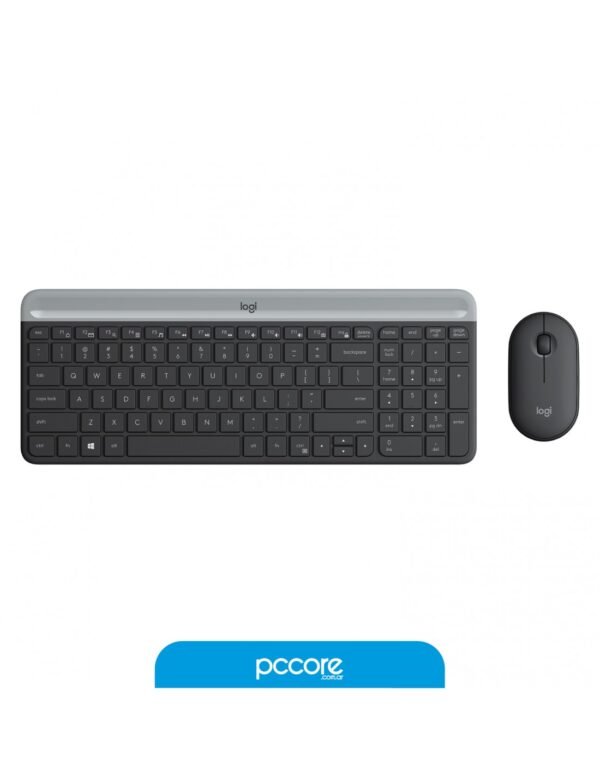Teclado Y Mouse Inalambrico Logitech MK470 Combo Graphite