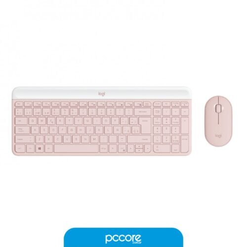Teclado Y Mouse Inalambrico Logitech MK470 Combo Rose
