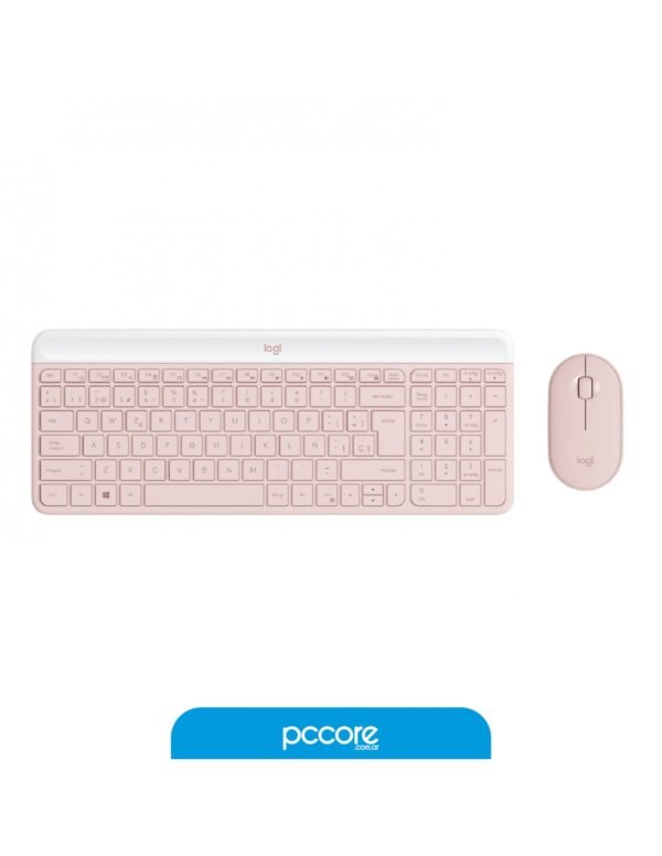 Teclado Y Mouse Inalambrico Logitech MK470 Combo Rose
