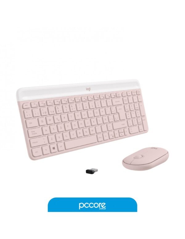 Teclado Y Mouse Inalambrico Logitech MK470 Combo Rose