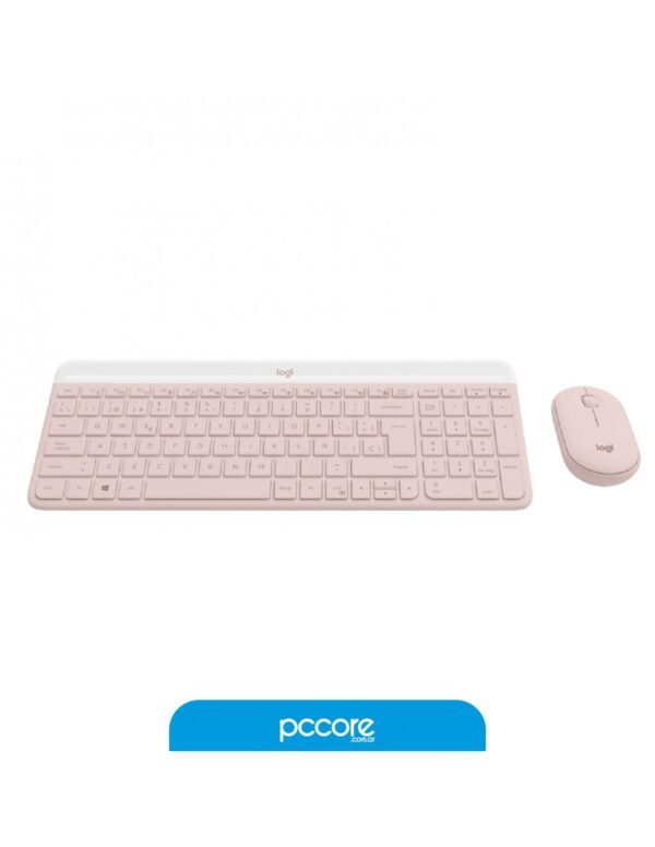 Teclado Y Mouse Inalambrico Logitech MK470 Combo Rose