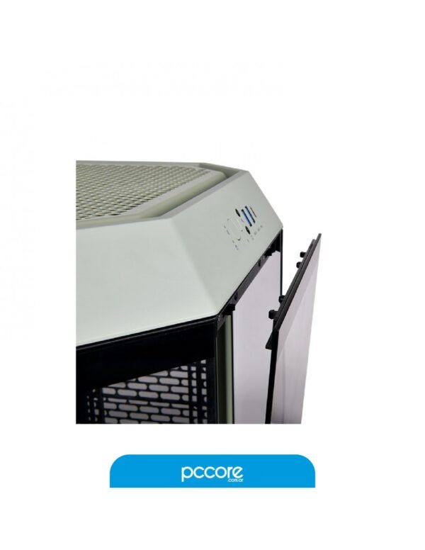 Gabinete Thermaltake The Tower 300 2 Fanes Matcha Green