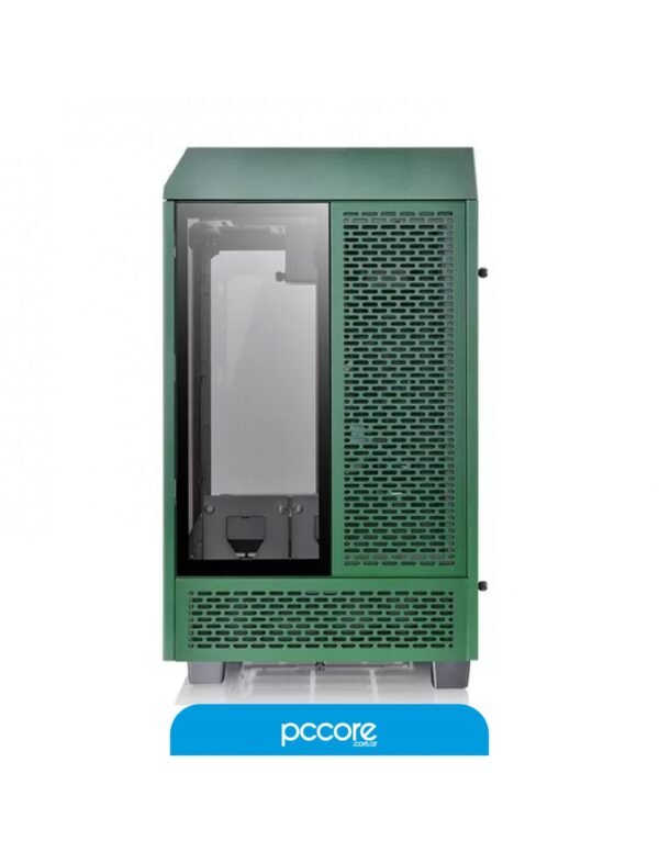 Gabinete Thermaltake The Tower 100 Green Templado
