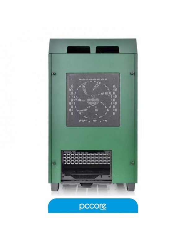 Gabinete Thermaltake The Tower 100 Green Templado