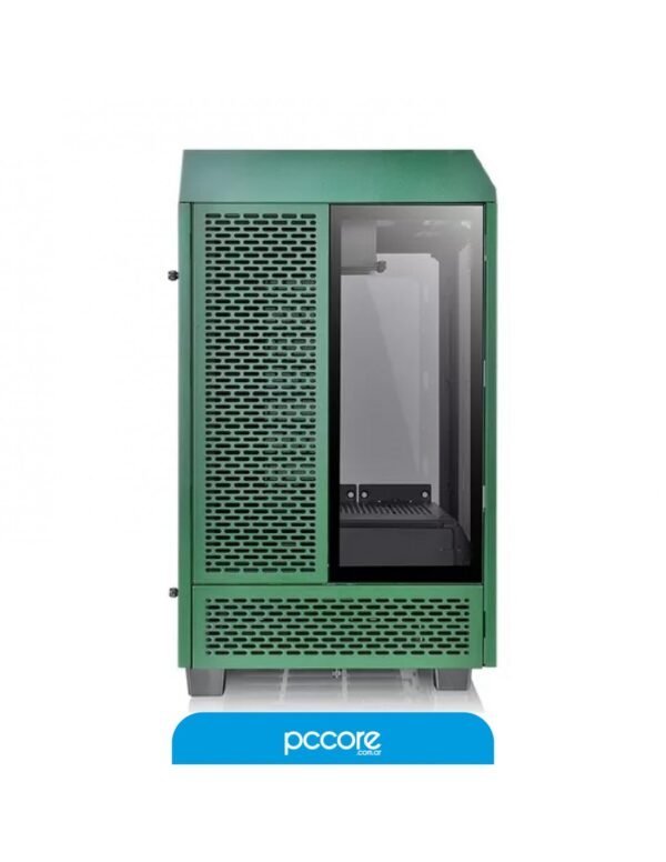Gabinete Thermaltake The Tower 100 Green Templado