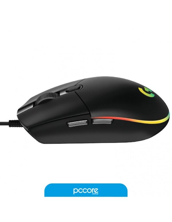 Mouse Logitech G203 Lightsync Black Gamer Usb