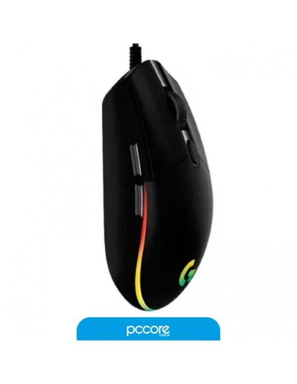 Mouse Logitech G203 Lightsync Black Gamer Usb