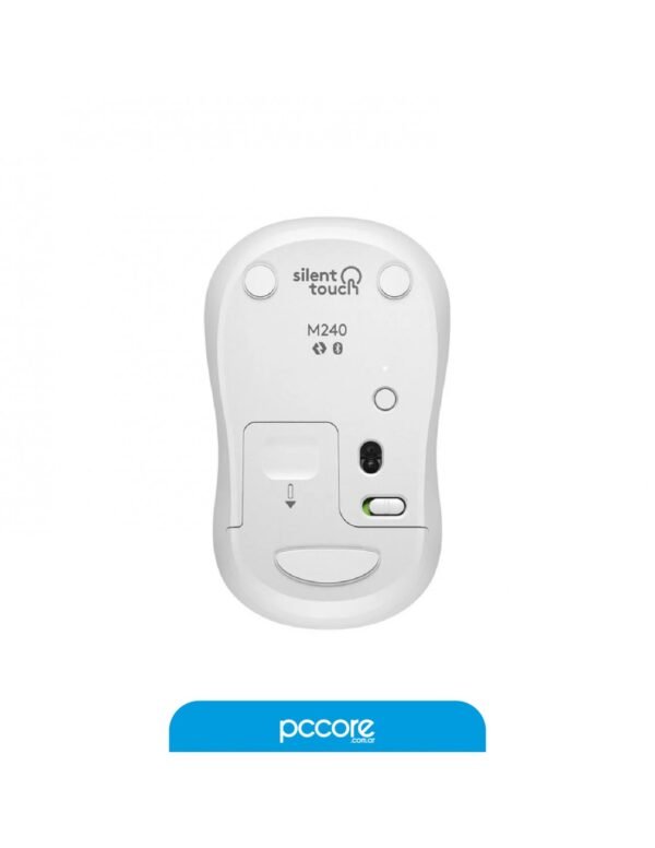 Mouse Inalambrico Logitech M240 White Bluetooth