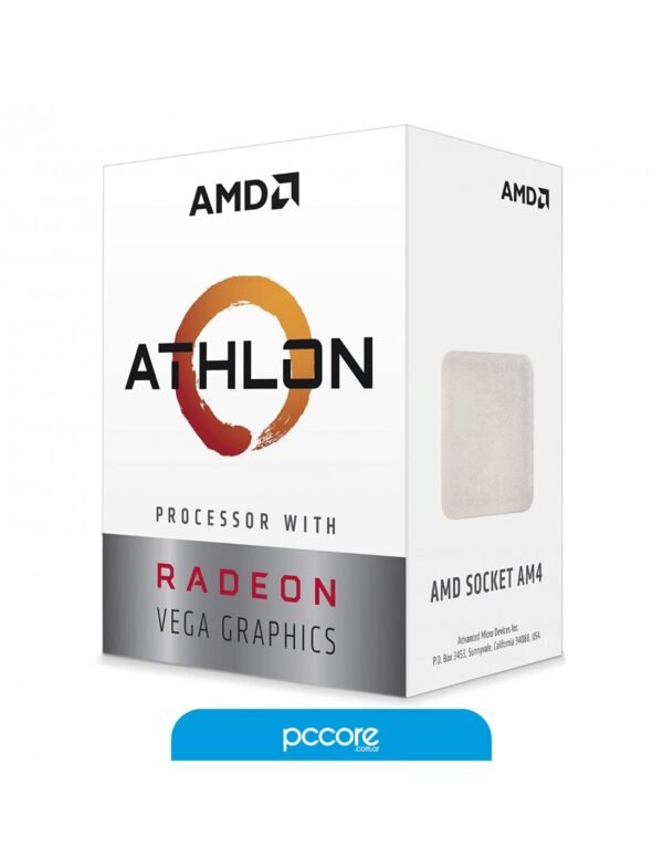 Procesador Amd Athlon 3000G Am4 Vega 3
