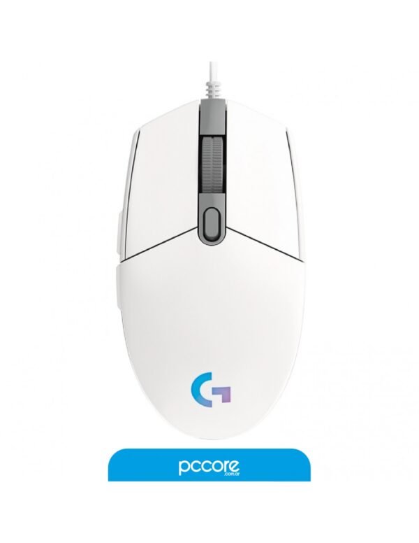 Mouse Logitech G203 Lightsync White Gamer Usb