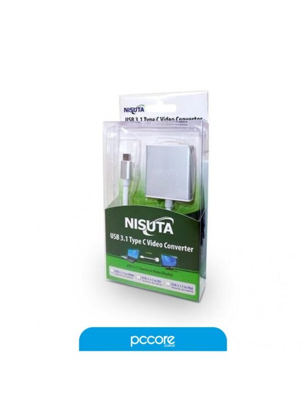 Conversor Nisuta Usb Tipo C 3.1 A Hdmi 4K Ns-usbchd