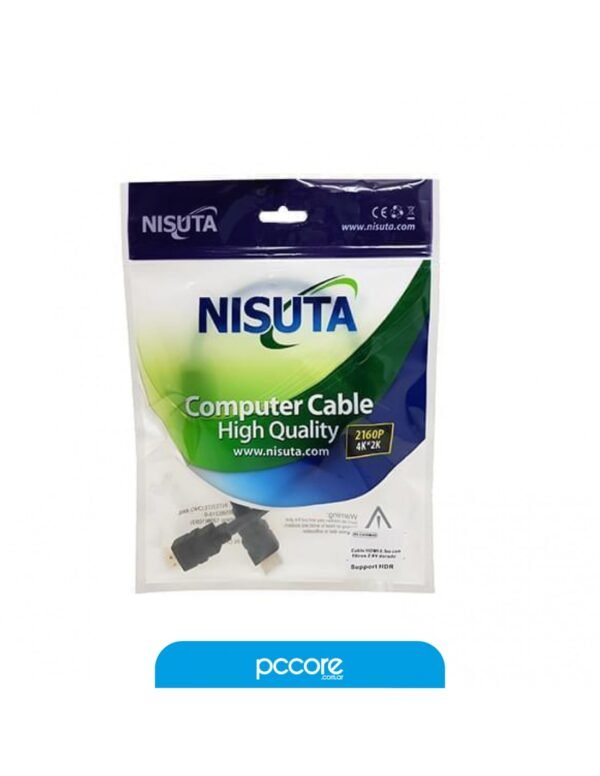 Cable Hdmi Nisuta M-M 0.5M 2.0V 4K NS-CAHDMI05