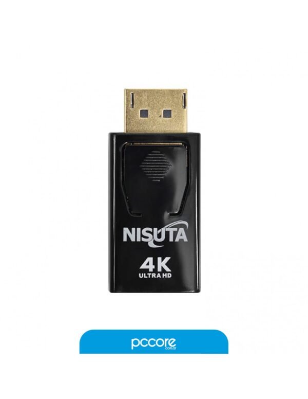 Conversor Nisuta DisplayPort a HDMI 4K 60Hz Ns-Dphd4