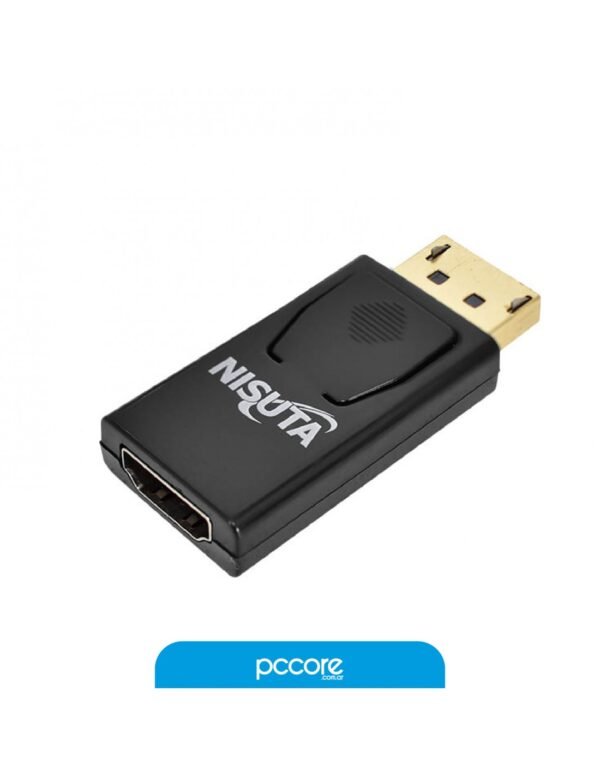 Conversor Nisuta DisplayPort a HDMI Full HD1080p 60Hz Ns-Dphd1