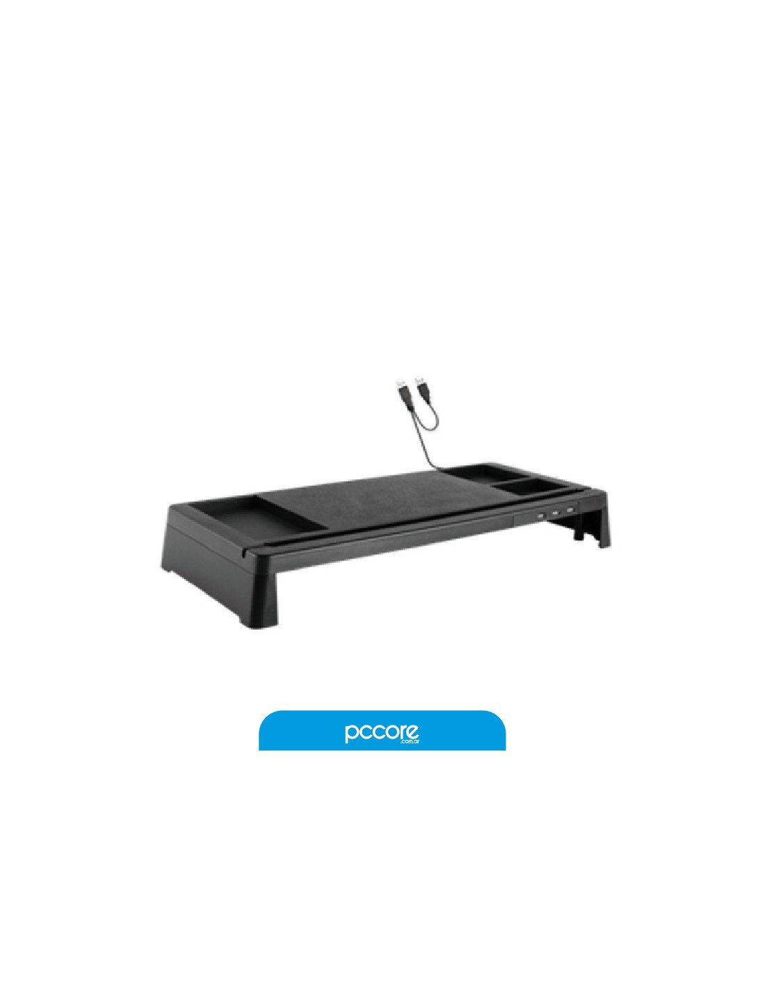 Base Para Monitor Con Organizador Y Hub USB Onebox OB-SUSB - pccore.com.ar