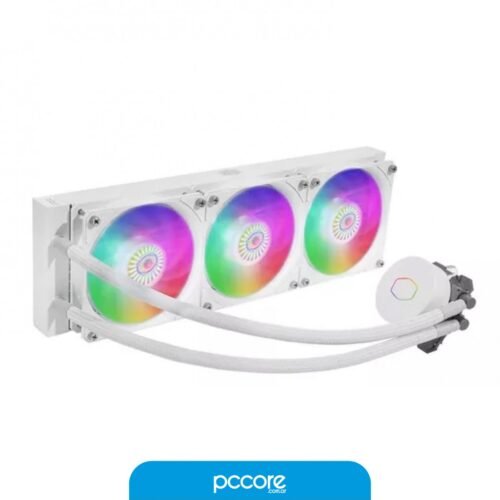 Water Cooler CPU Cooler Master Masterliquid ML360L ARGB Stealth White