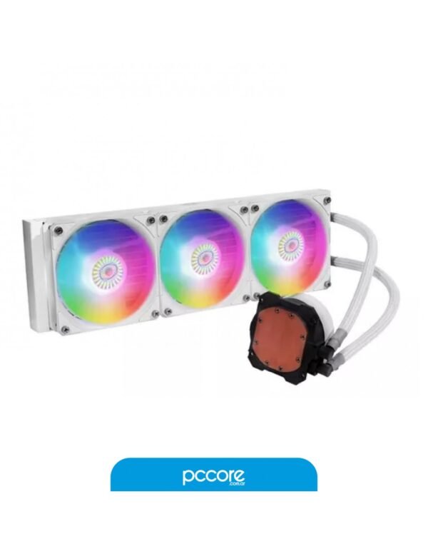 101472_3.jpg Water Cooler CPU Cooler Master Masterliquid ML360L ARGB Stealth White