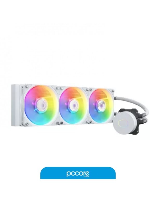 101472_5.jpg Water Cooler CPU Cooler Master Masterliquid ML360L ARGB Stealth White