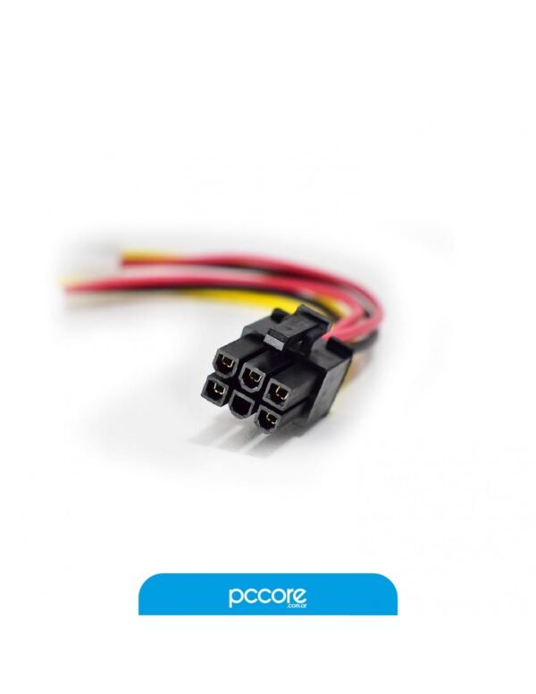 Adaptador Nisuta 2 Molex A 6 Pines P/P VGA NS-AD624