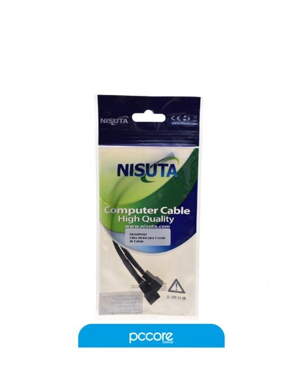 Cable Nisuta Divisor 1 a 2 Fanes 3 Pines Mother NS-CAPWM2