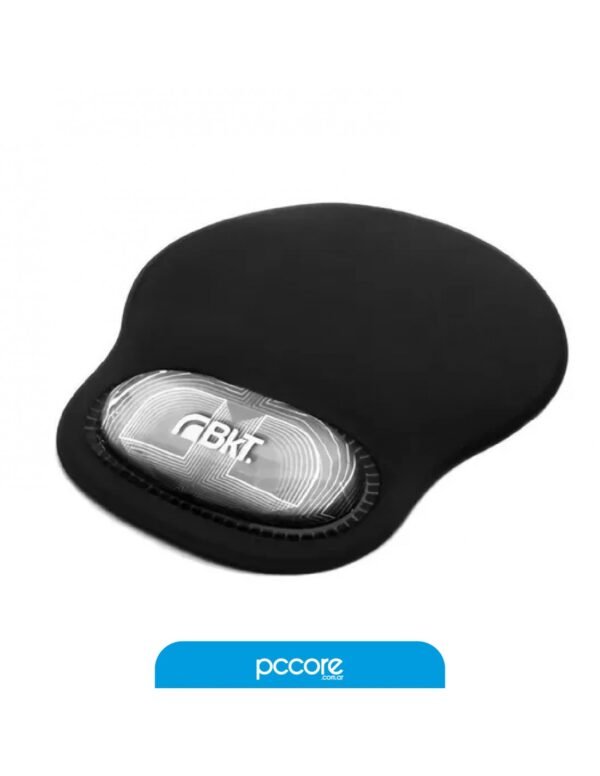 Mousepad BKT Antideslizante Con Gel Negro