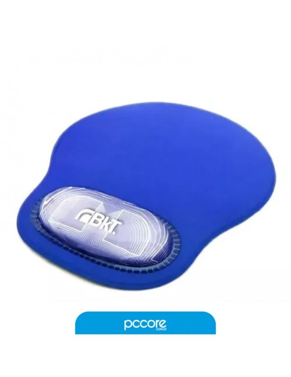 Mousepad BKT Antideslizante Con Gel Azul